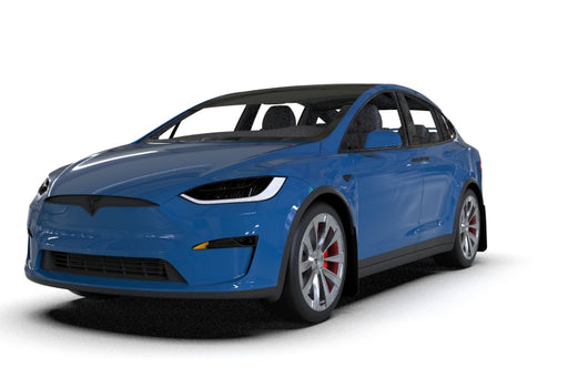 Rally Armor 2022 Tesla Model X Black UR Mud Flap w/ Dark Grey LogoRally Armor