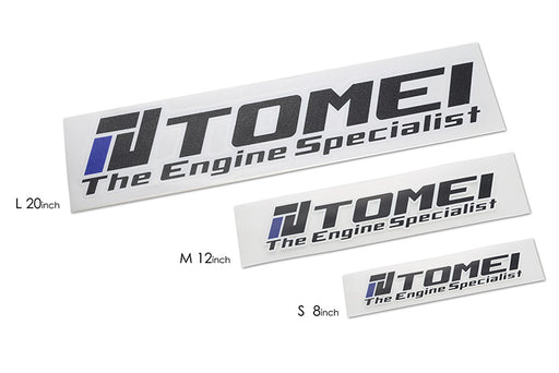 Tomei USA Die cut Sticker 2016 Ver. The Engine Specialist Black - 20 InchTomei USA