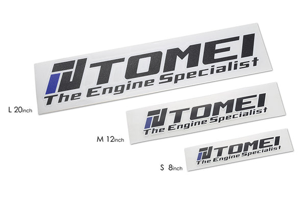 Tomei USA Die cut Sticker 2016 Ver. The Engine Specialist Black - 8 Inch