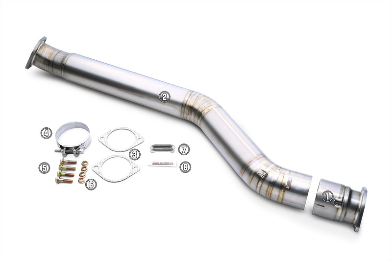 Tomei Mid Pipe Replacement Part Mid Pipe #2 For Supra JZA80 TB6110-TY03ATomei USA