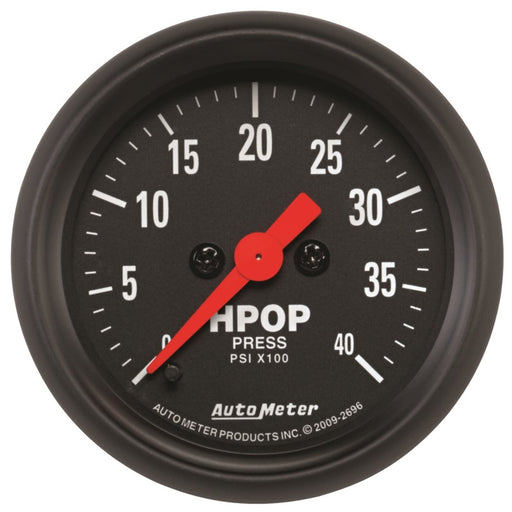 Autometer Z Series 2-1/16in 4K PSI High Pressure Oil Pump Gauge w/ Digital Stepper MotorAutoMeter