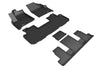 3D Floor Mat For BUICK ENCLAVE 7-SEAT 2018-2022 KAGU BLACK R1 R2 R3