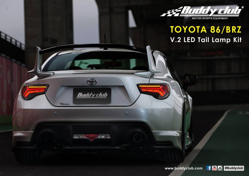 Buddy Club LED Tail Lamp Set for FT86, FRS, BRZ Version 2Buddy Club