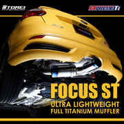 Tomei Expreme Titanium Exhaust System For 2013-18 Ford Focus ST EcoboostTomei USA