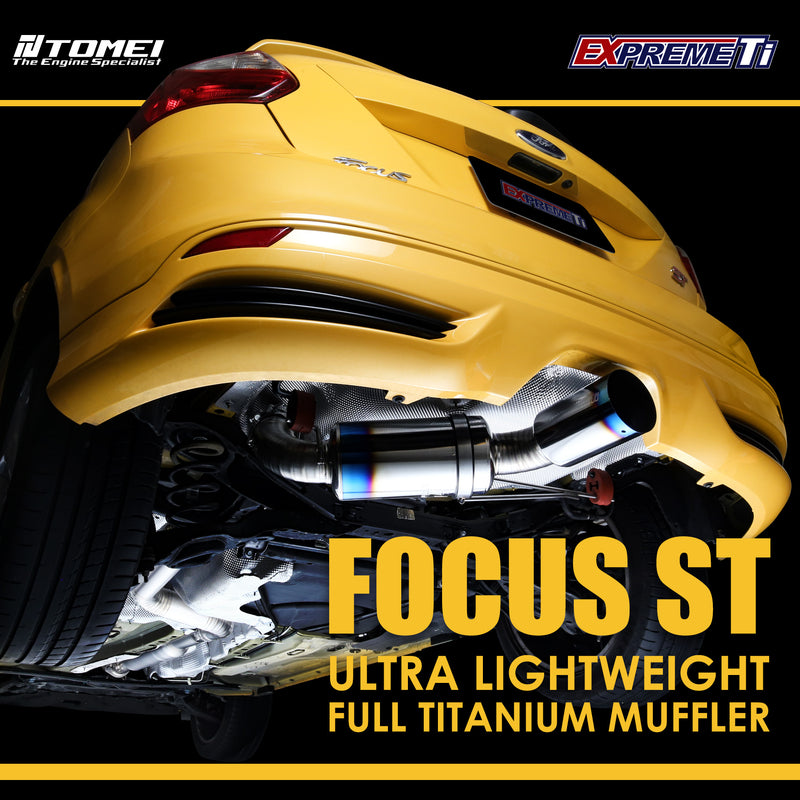 Tomei Expreme Titanium Exhaust System For 2013-18 Ford Focus ST EcoboostTomei USA