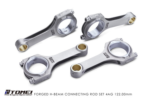 Tomei Forged H-Beam Connecting Rod Kit For Toyota 4A-GE - 122.0mm (STD/1.8L)Tomei USA