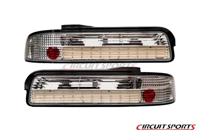 Circuit Sports Rear All Clear Tail Light LED Type for 89-94 Nissan S13 CoupeCircuit Sports