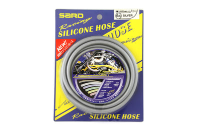 SARD Silicone Hose Silver 4mm x 2m - 75170