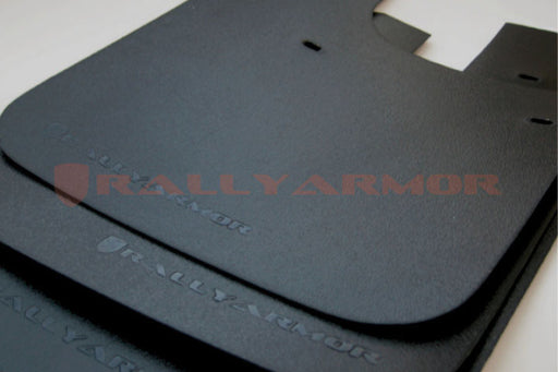 Rally Armor 93-01 Subaru Impreza RS Basic Black Mud Flap w/ Black LogoRally Armor