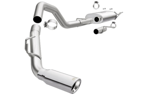 MagnaFlow CatBack 18-19 Ford Expedition V6 3.5L Gas 3in Polished Stainless ExhaustMagnaflow