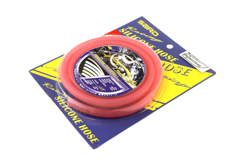 SARD Silicone Hose Skeleton Red 6mm x 2m - 75181SARD