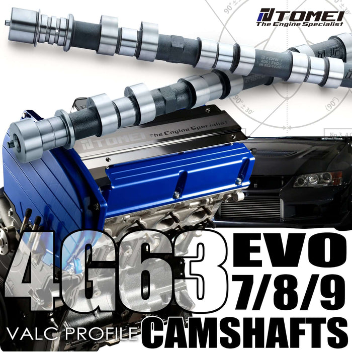For Mitsubishi EVO 7/8 4G63 - Tomei VALC Camshaft Poncam Exhaust 272-10.20mm LiftTomei USA