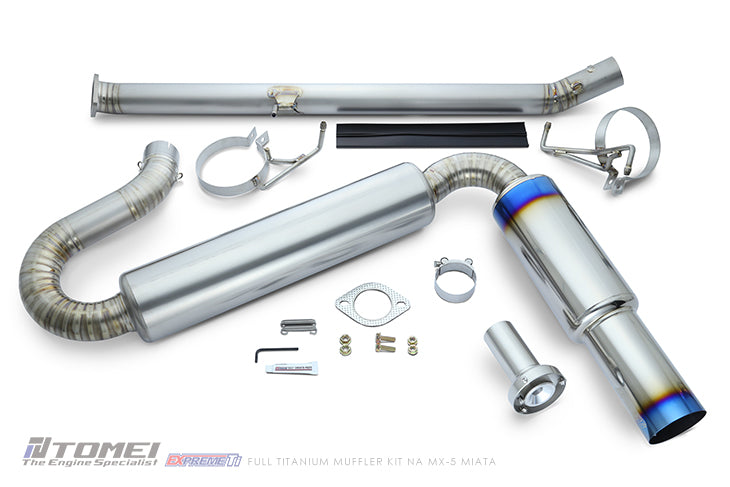 Tomei Expreme Titanium Exhaust System For MX-5 Miata NA - Excl. 1.6L A/T ModelTomei USA
