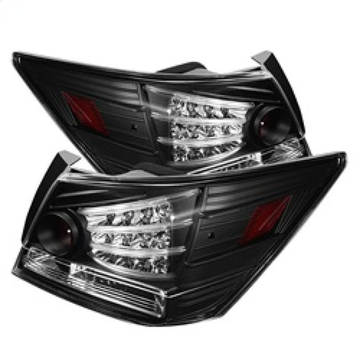 Spyder Honda Accord 08-12 4DR LED Tail Lights Black ALT-YD-HA08-4D-LED-BKSPYDER