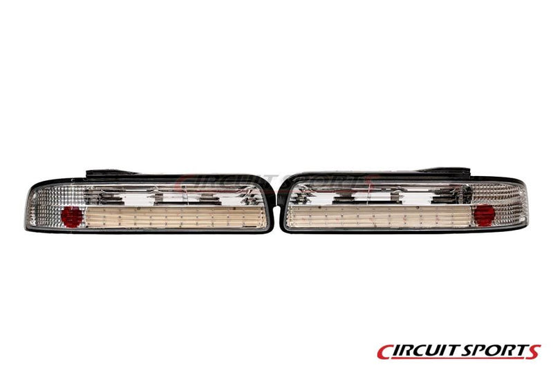 Circuit Sports Rear All Clear Tail Light LED Type for 89-94 Nissan S13 CoupeCircuit Sports