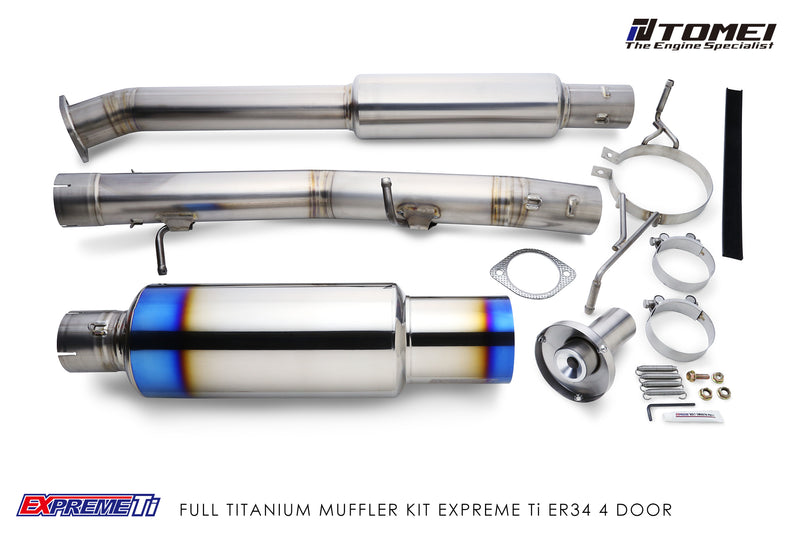 Tomei Expreme Titanium Exhaust System for Nissan Skyline ER34 25GT Turbo 4 doorTomei USA