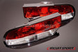 Circuit Sports Rear Clear Tail Light Kit for 89-94 Nissan 240SX S13 Hatch 3pcsCircuit Sports