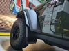 Rally Armor 19-23 Jeep JT Gladiator Mojave/Rubicon Black Mud Flap w/ Metallic Black LogoRally Armor