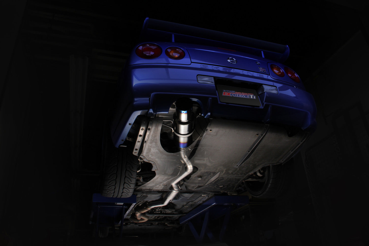 Tomei Titanium Exhaust for Nissan Skyline GTR R34