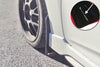 Rally Armor 12-18 Hyundai Veloster Black UR Mud Flap w/ White Logo