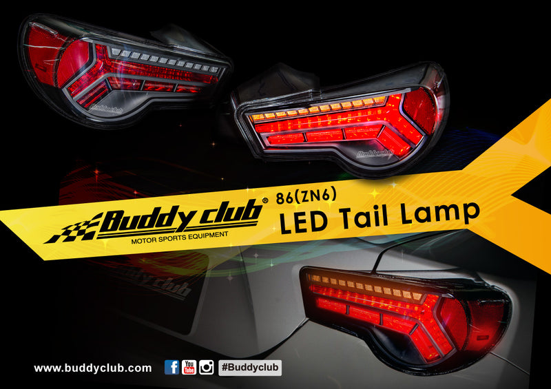 Buddy Club LED Tail Lamp Set for FT86, FRS, BRZ Version 2Buddy Club