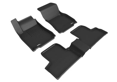 3D Floor Mat For MERCEDES-BENZ AMG GLB35 2021-2023 KAGU BLACK R1 R2