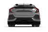Rally Armor 17-21 Honda Civic Sport & Touring (Hatch) Black UR Mud Flap w/ Dark Grey Logo