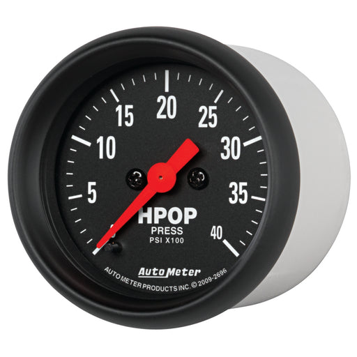 Autometer Z Series 2-1/16in 4K PSI High Pressure Oil Pump Gauge w/ Digital Stepper MotorAutoMeter