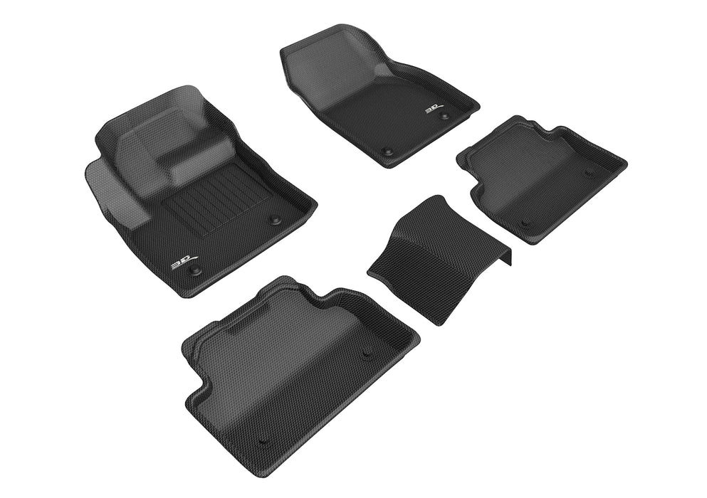 3D Floor Mat For JAGUAR E-PACE 2018-2020 KAGU BLACK R1 R23D MAXpider