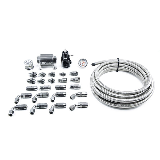 DeatschWerks 01-15 Honda Civic DW400 Pump Module Return Plumbing Kit w/CPE Fuel LinesDeatschWerks