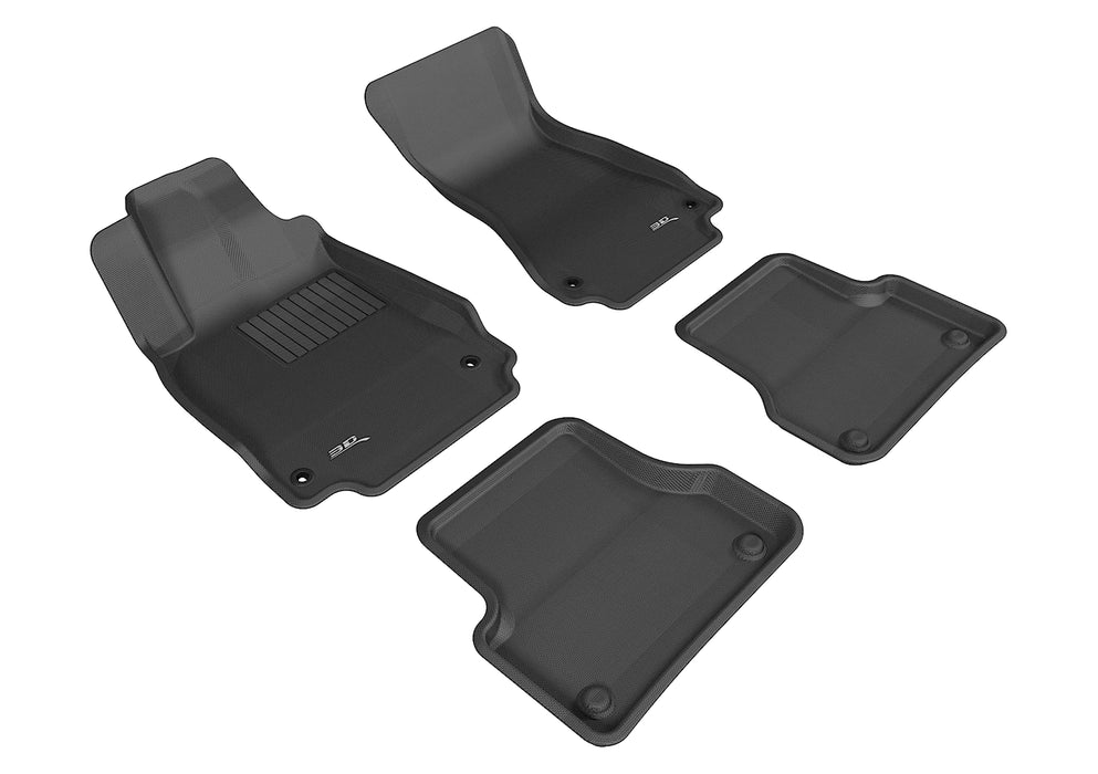 3D Floor Mat For AUDI A7 (4G8) 2012-2018 / S7 (4G8) 2013-2018 KAGU BLACK R1 R23D MAXpider