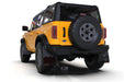 Rally Armor 21-22 Ford Bronco (Plstc Bmpr + RR - NO Rptr/Sprt) Blk Mud Flap w/Cy Orange LogoRally Armor