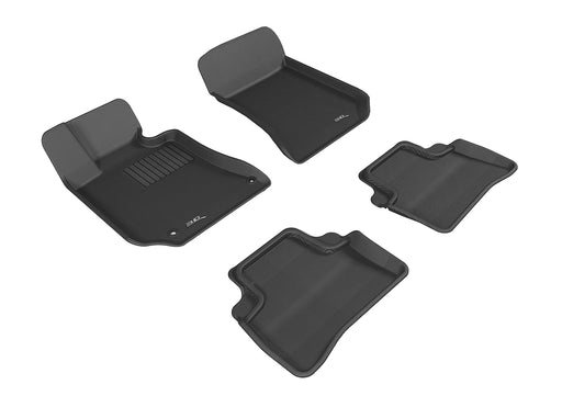 3D Floor Mat For MERCEDES-BENZ E63 AMG SEDAN (W212) 2010-2013 KAGU BLACK R1 R23D MAXpider