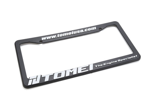 Tomei USA License Plate Frame - The Engine Specialist Black / White LogoTomei USA