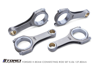 Tomei Forged H-Beam Connecting rod Kit For Subaru EJ25 2.6L Stroker - 127.8mm