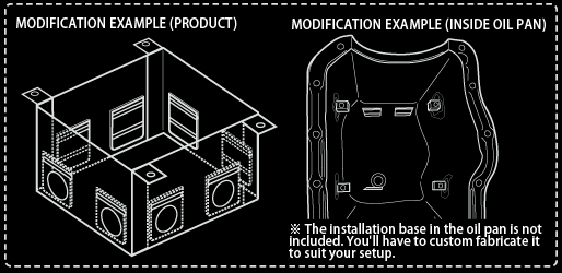 Tomei Universal Oil Pan Baffle Plate - TB201A-0000ATomei USA
