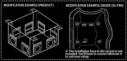 Tomei Universal Oil Pan Baffle Plate - TB201A-0000ATomei USA