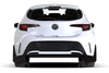 Rally Armor 18-22 Toyota Corolla Hatchback Black UR Mud Flap Red Logo