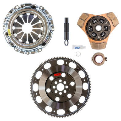 Exedy 2002-2006 Acura RSX Base L4 Stage 2 Cerametallic Clutch Thick Disc Incl. HF02 Lightweight FW