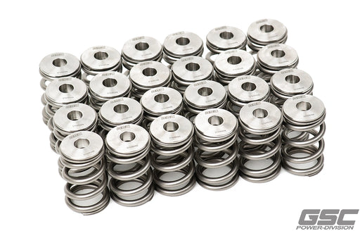 For 2JZ-GTE / 1JZ-GTE - GSC P-D Cylindrical Valve Spring w/Ti Retainer KitGSC Power Division