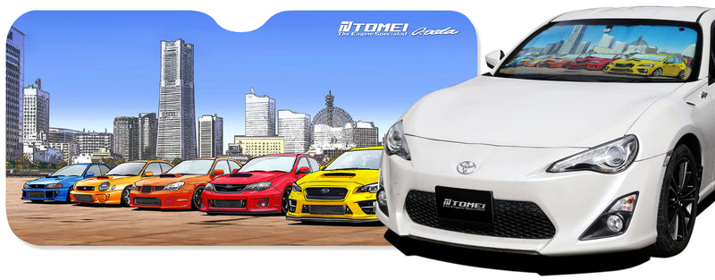 Tomei x Osamu Aida Sun Shade WRX/STI Minatomirai YokohamaTomei USA