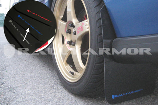 Rally Armor 93-01 Subaru Impreza RS Black UR Mud Flap w/ Blue LogoRally Armor