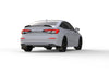 Rally Armor 2022 Honda Civic (Incl. Si/Sport/Touring) Black UR Mud Flap w/ Blue Logo