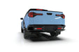 Rally Armor 2022 Hyundai Santa Cruz Black Mud Flap w/ Light Blue LogoRally Armor