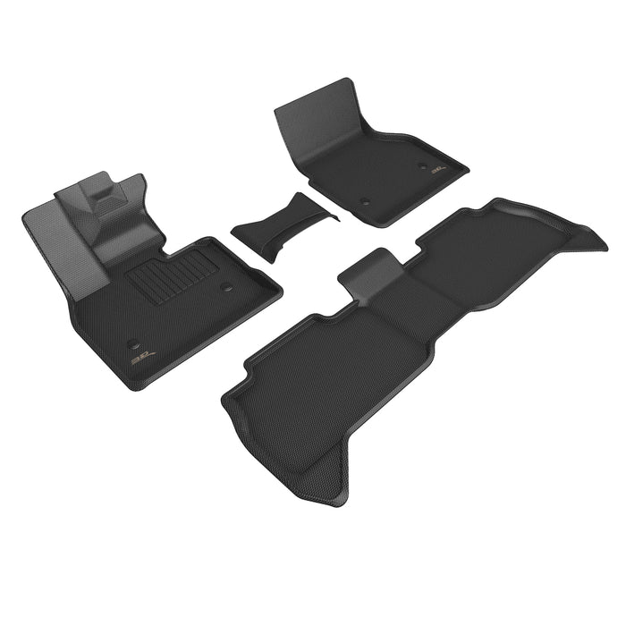 3D Floor Mat For BMW iX 2022-2023 5 SEAT KAGU BLACK R1 R23D MAXpider