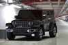 Rally Armor 18-22 Jeep JL Wrangler Black UR Mud Flap w/ Grey Logo