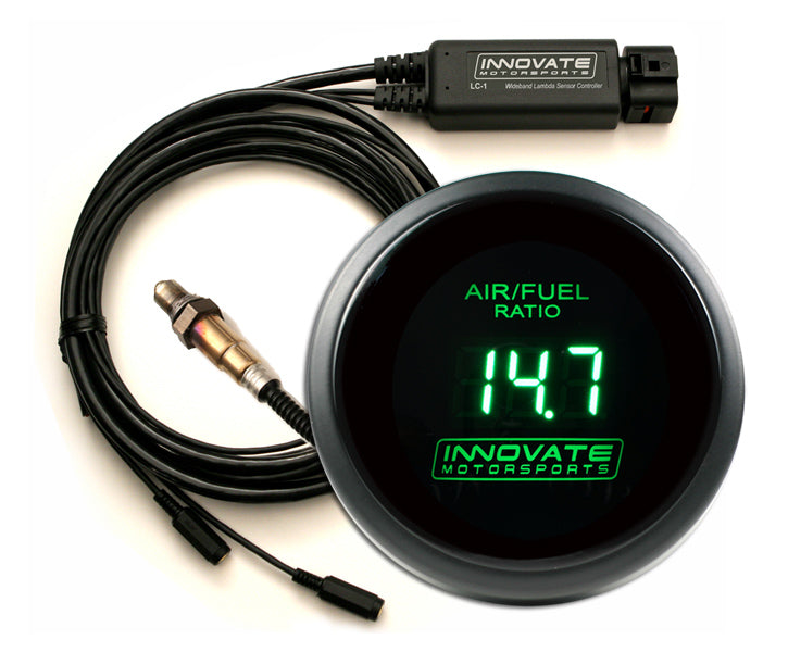 Innovate Motorsports DB-Green Gauge Kit LC-2 and Bosh O2 Sensor - 3873Innovate Motorsports