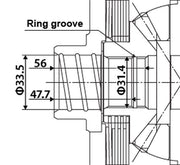 Tomei LSD 1.5 Way For 1985-91 Mazda RX-7 FC3S 13B Turbo w/ViscousTomei USA