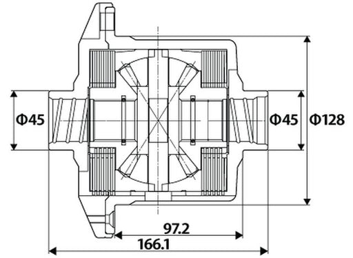 Tomei LSD 2.0 Way For 1999+ Nissan Skyline ER34 25GT Turbo RB25DET w/HelicalTomei USA