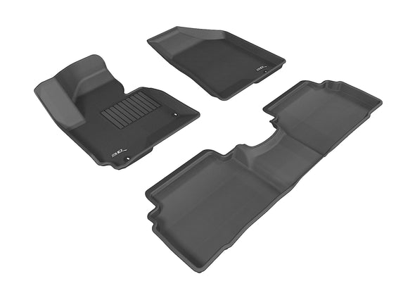 3D Floor Mat For HYUNDAI TUCSON 2014-2015 KAGU BLACK R1 R2